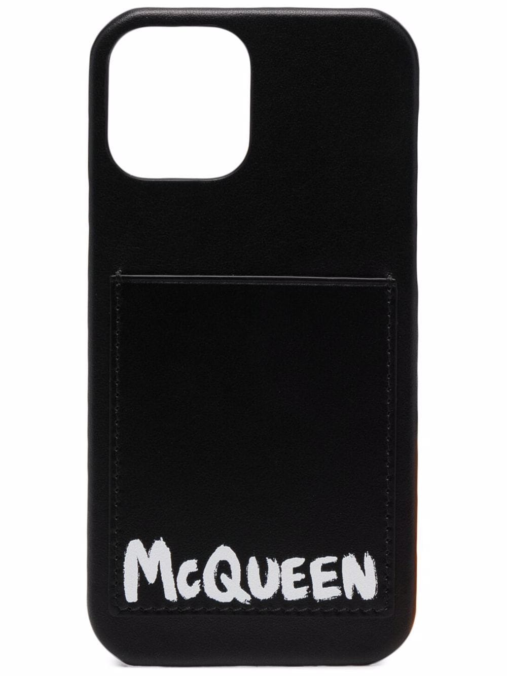 Image 1 of Alexander McQueen logo-print iPhone 12 Pro case