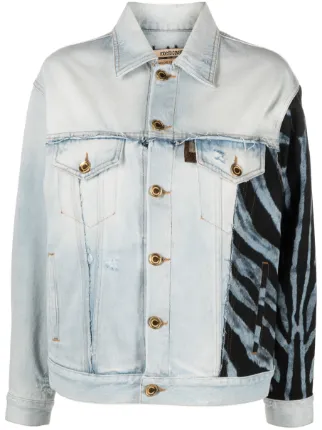 Roberto cavalli hot sale denim jacket