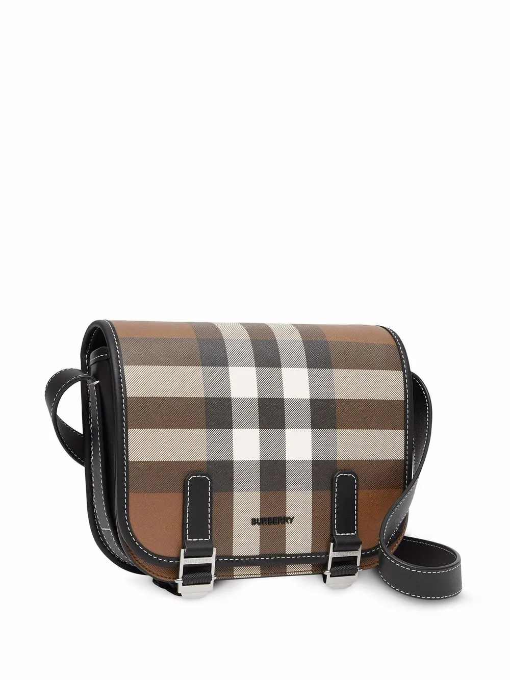 фото Burberry сумка-мессенджер в клетку