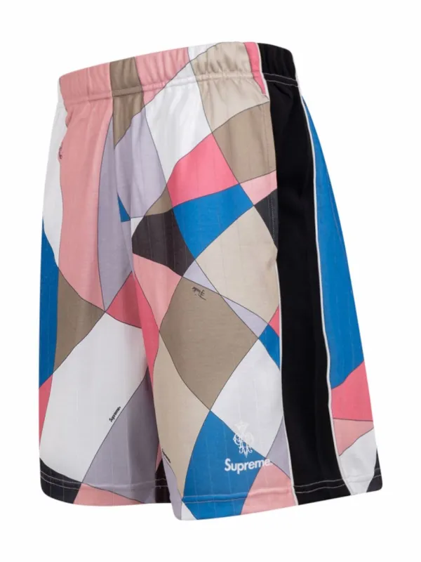 Supreme Emilio Pucci Soccer Short BlueSupreme Emilio Pucci Soccer