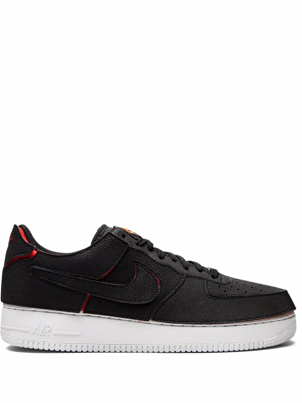 Nike Air Force 1/1 "Black/Chile Red" sneakers | Black | Image 1