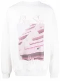 BLUE SKY INN logo print sweatshirt - Neutrals