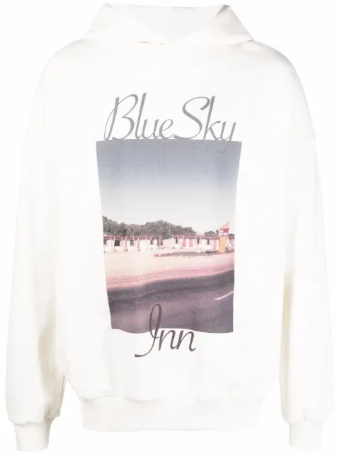 BLUE SKY INN logo print sweatshirt