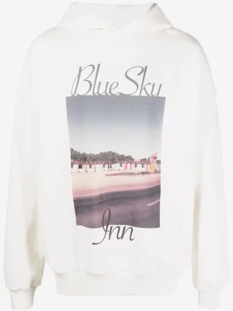 BLUE SKY INN logo print sweatshirt