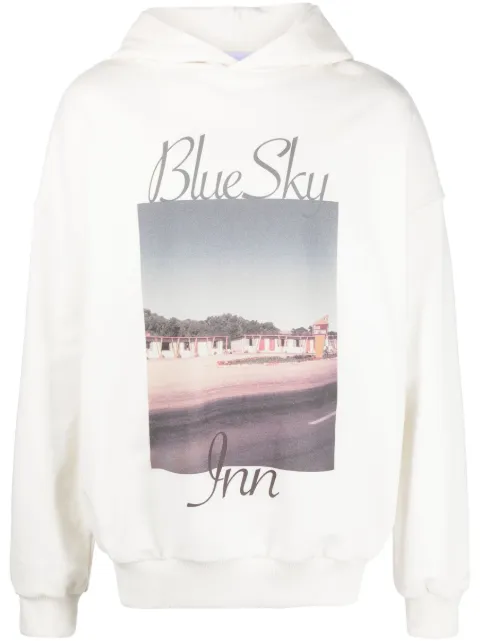 BLUE SKY INN sudadera con logo estampado