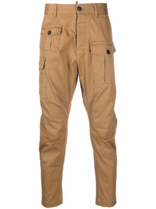 Dsquared2 tapered-leg Cargo Trousers - Farfetch