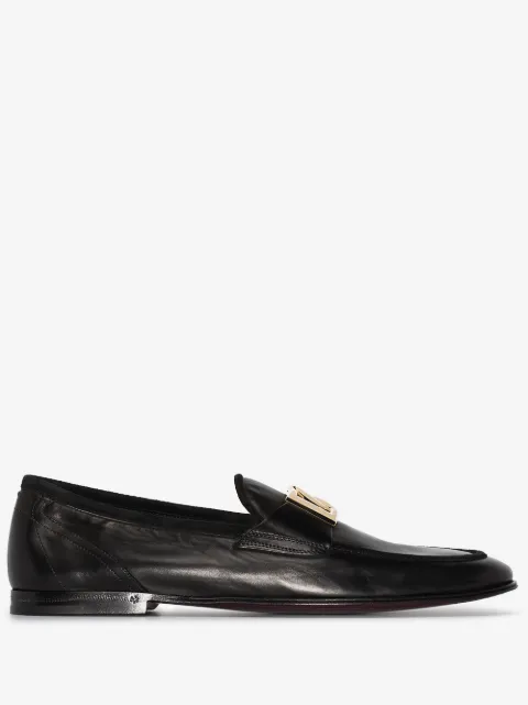 Dolce & Gabbana calfskin slippers