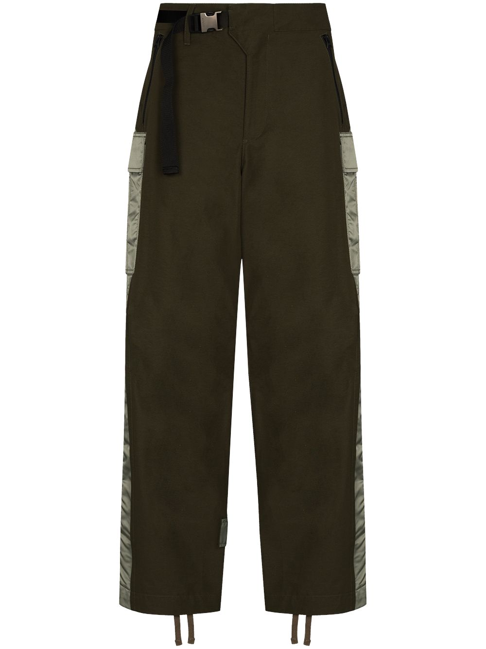 Sacai Belted cargo-style Trousers - Farfetch