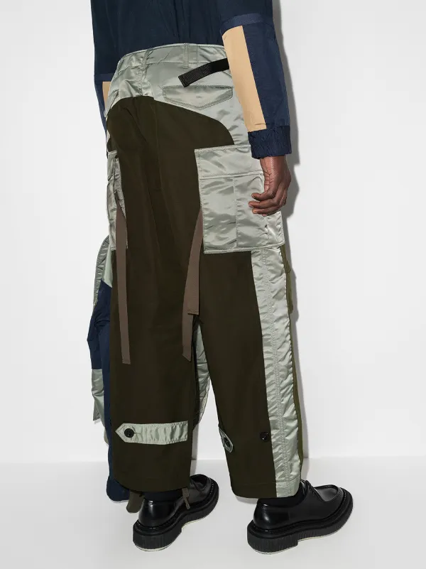 Sacai Belted Chino Trousers - Farfetch