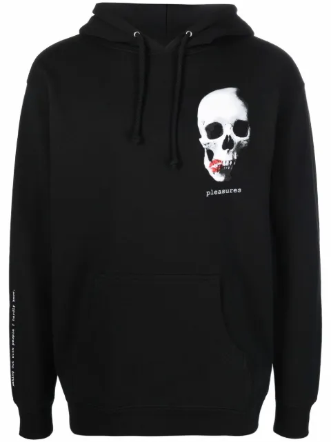 Pleasures hoodie con estampado Skull
