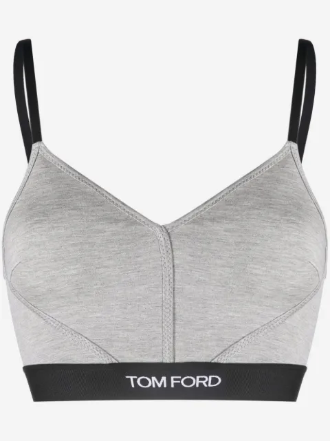 TOM FORD stretch-modal crop top
