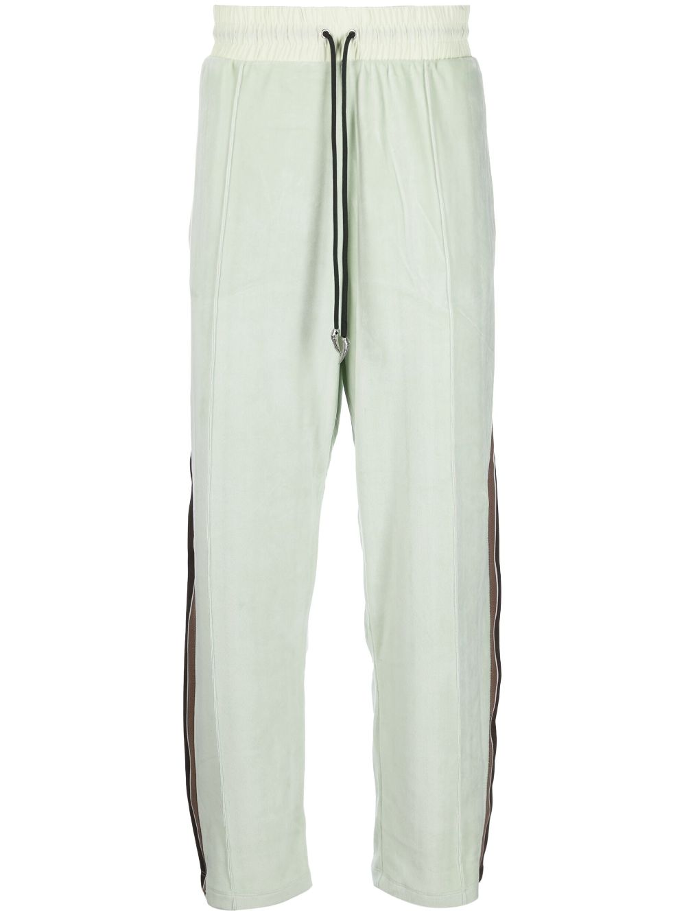 Roberto Cavalli velvet track pants - Green