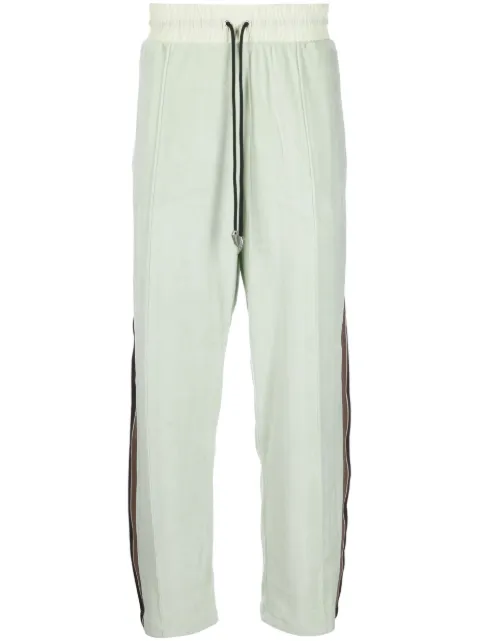 Roberto Cavalli velvet track pants