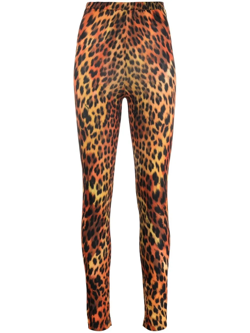 

Roberto Cavalli leopard-print leggings - Orange