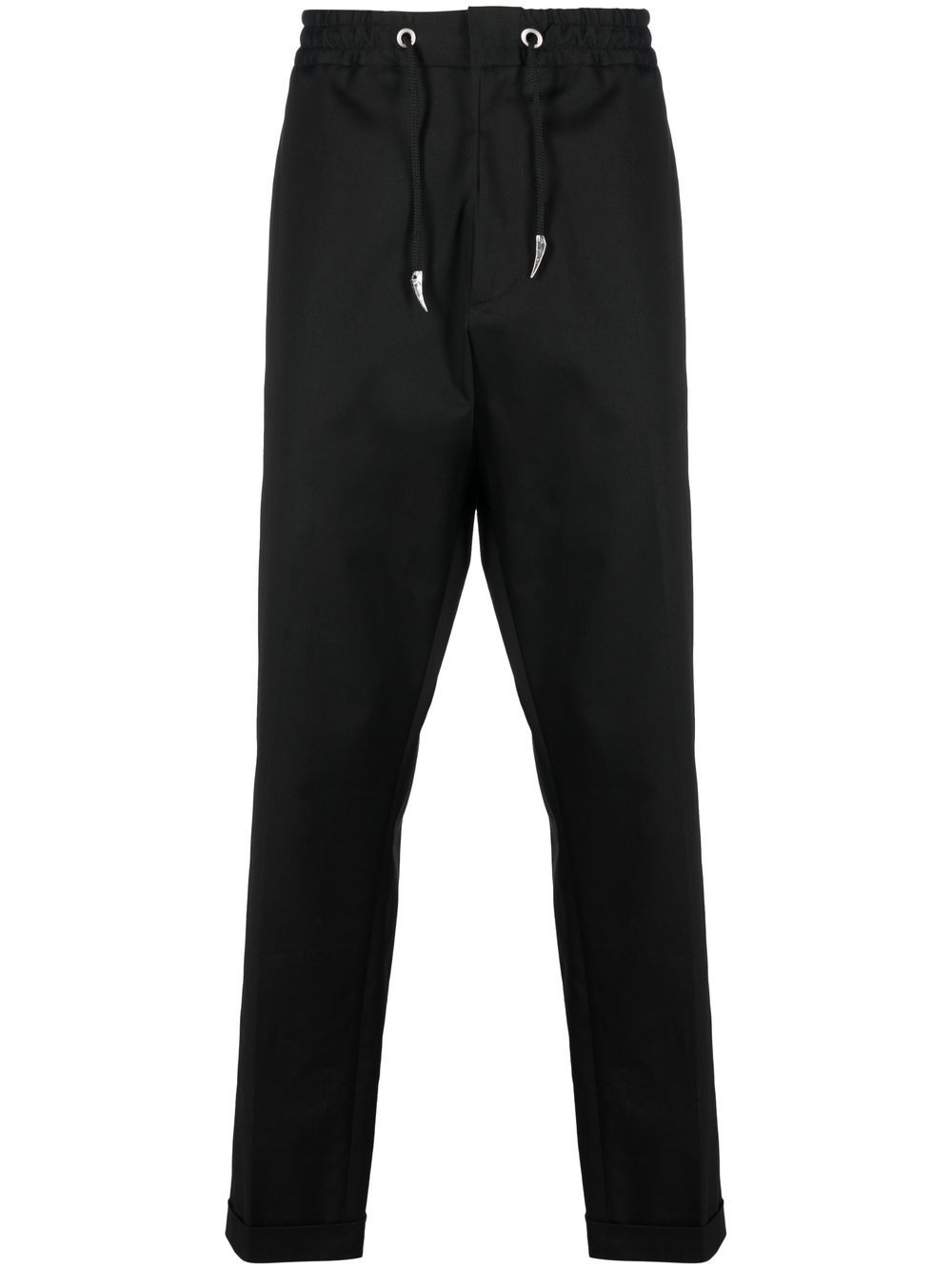 

Roberto Cavalli pants con parche del logo - Negro