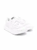 MM6 Maison Margiela Kids leather low-top trainers - White