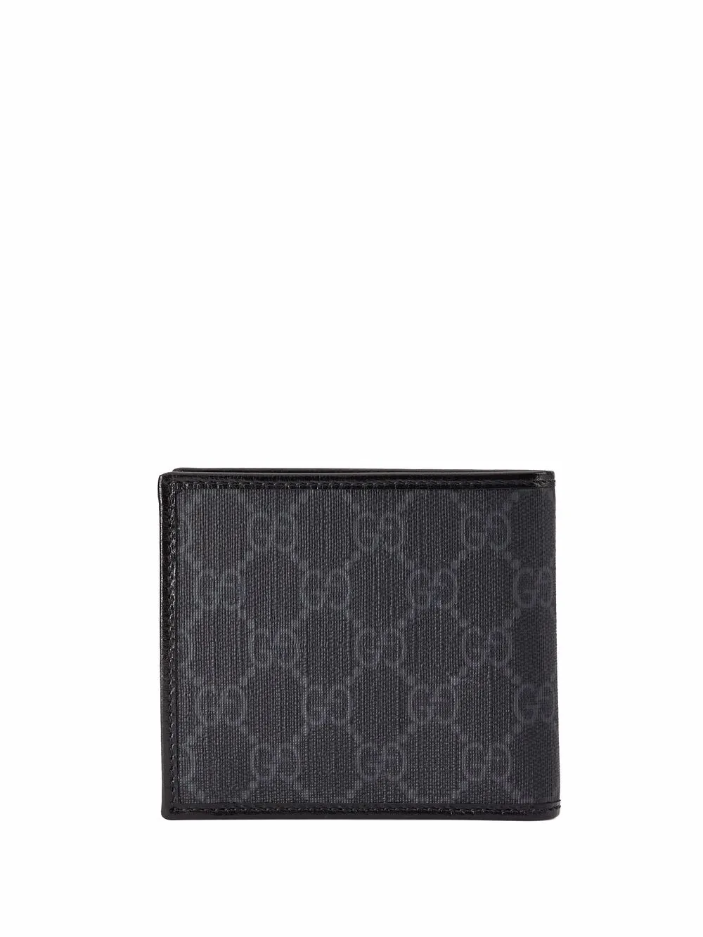 Gucci Portemonnee met logopatch - Zwart
