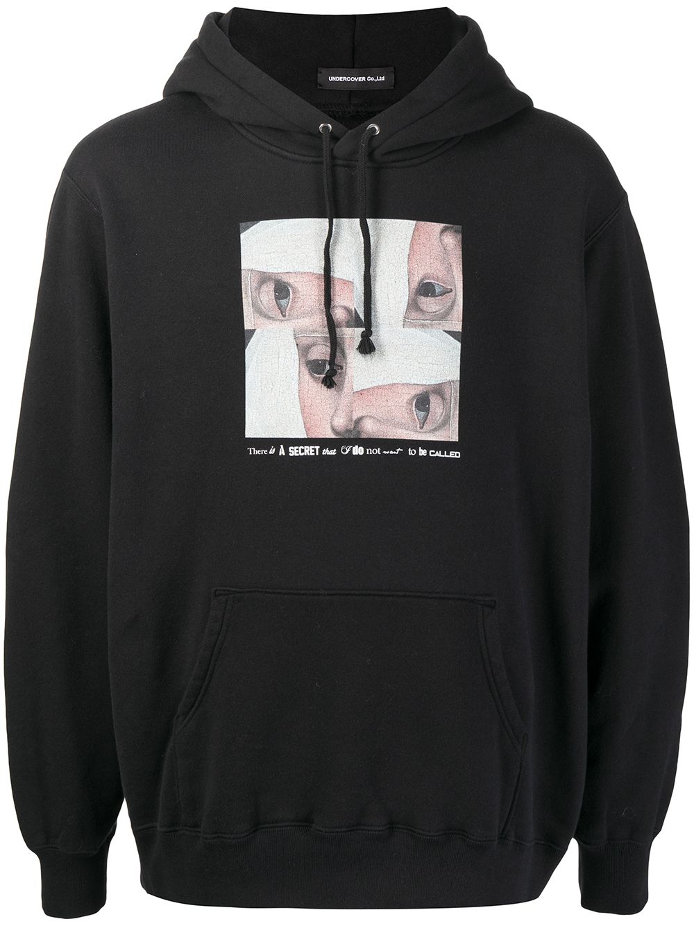 

Undercover hoodie con estampado gráfico - Negro