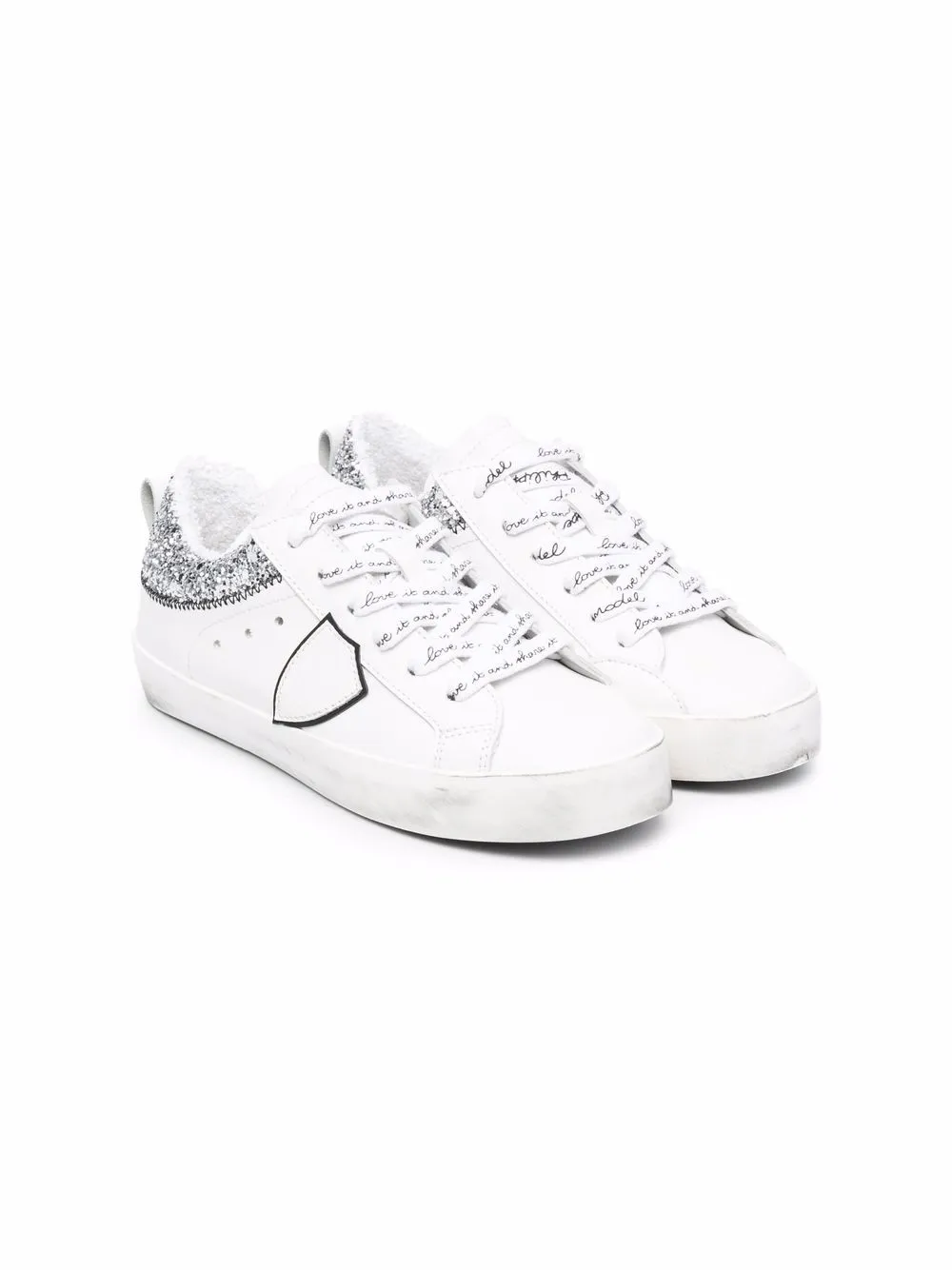 

Philippe Model Kids tenis bajos Paris - Blanco