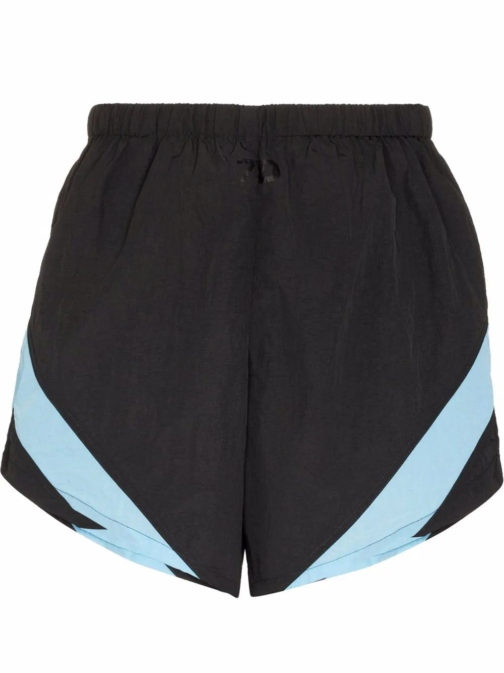 

7 DAYS Active striped basketball shorts - Black