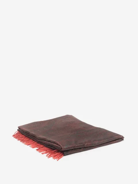 ETRO HOME paisley-print cashmere throw