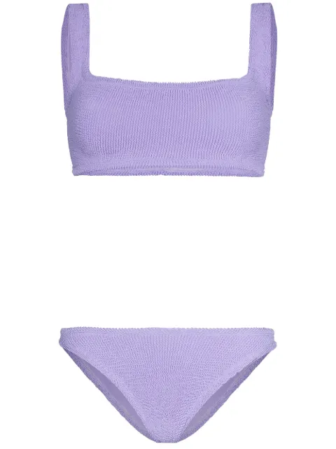 Hunza G Xandra textured bikini set