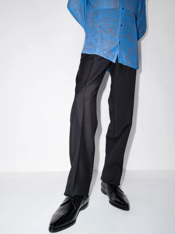 Dolce & Gabbana point-toe Derby Shoes | Black | FARFETCH CA