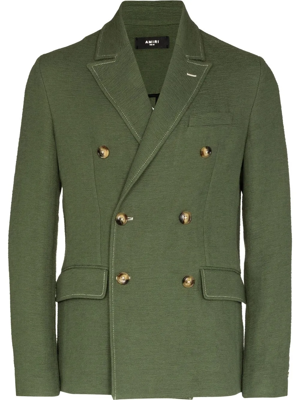 

AMIRI blazer con doble botonadura - Verde