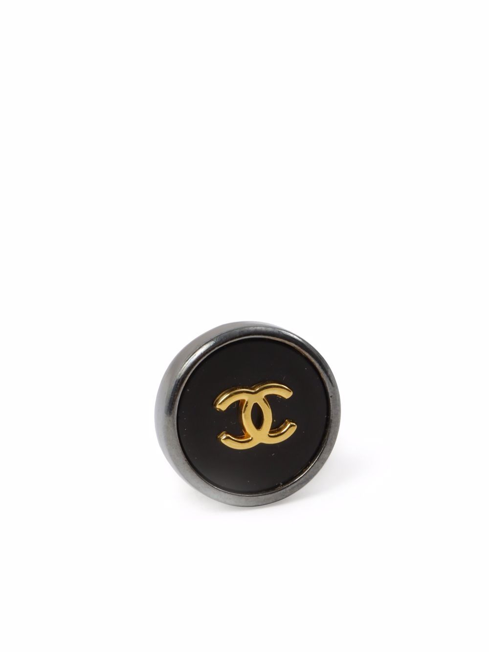 фото Chanel pre-owned серьги-клипсы 1996-го года с логотипом cc