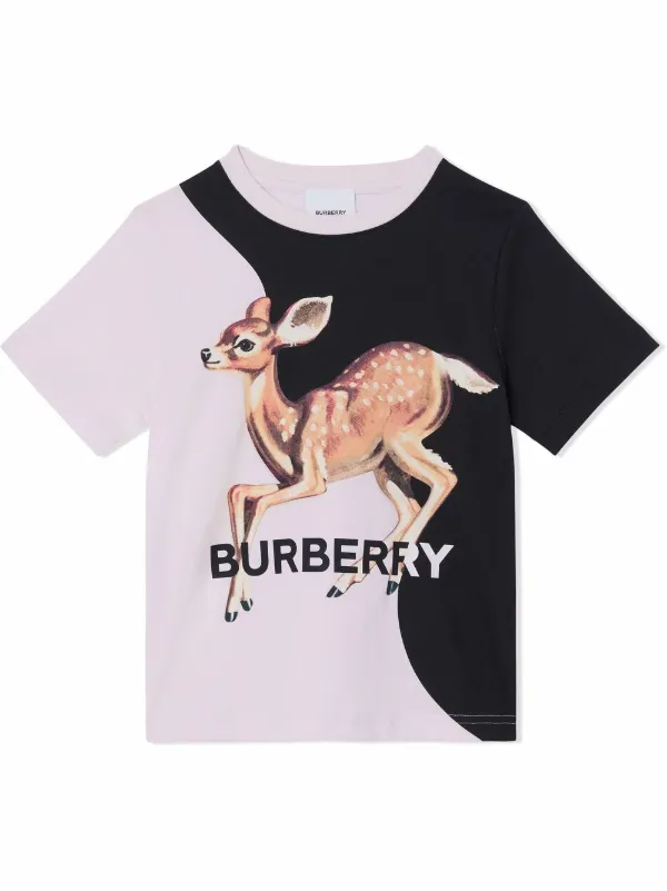 Burberry Kids montage-print Cotton T-shirt - Farfetch