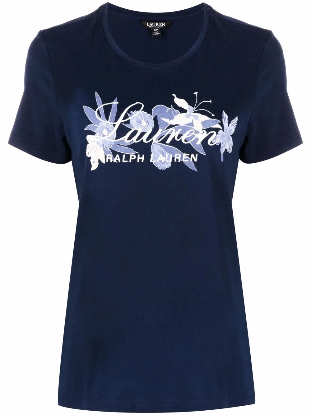 

Lauren Ralph Lauren playera con logo bordado - Azul