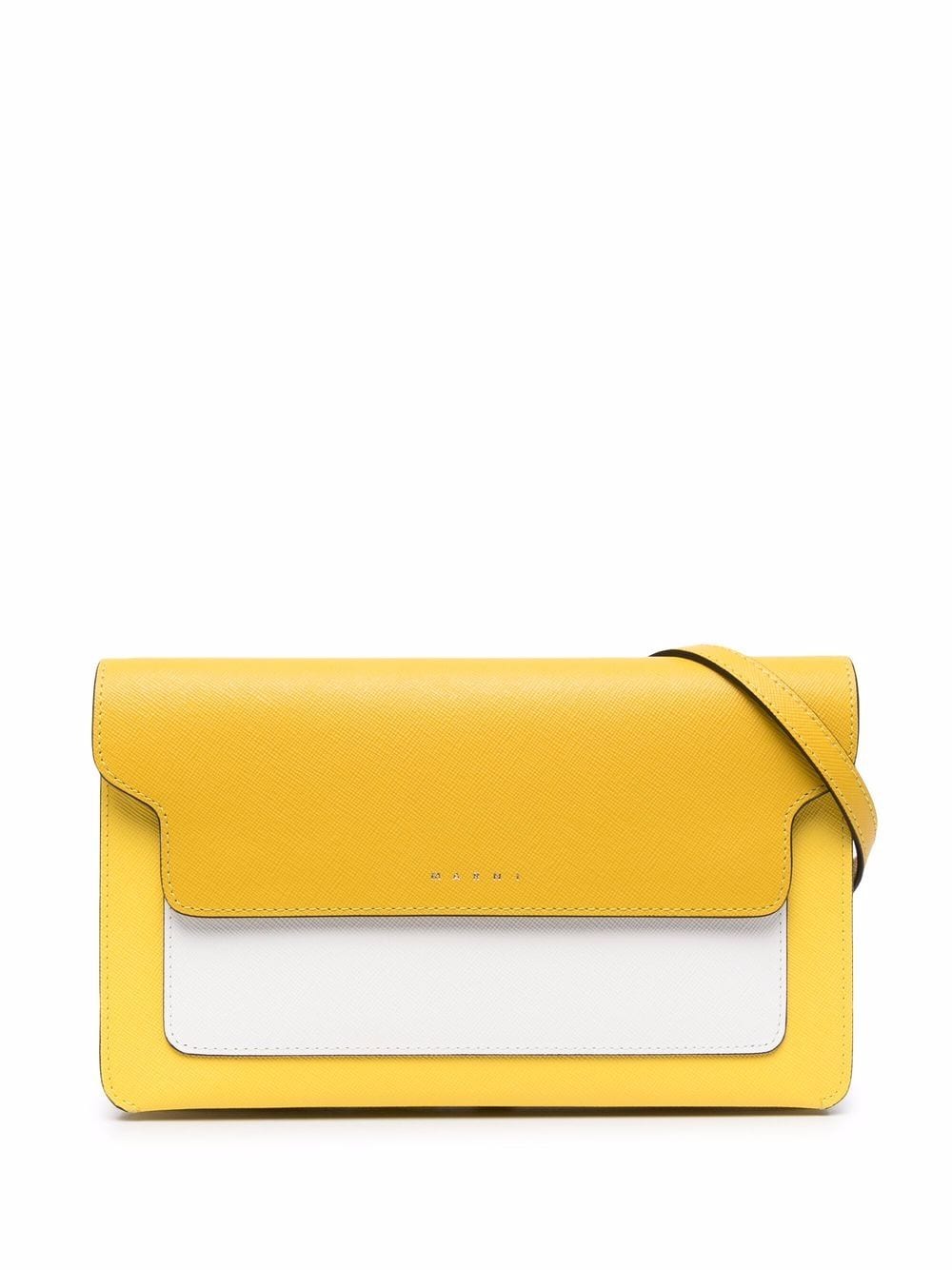 Marni Trunk two-tone Leather Bag - Farfetch