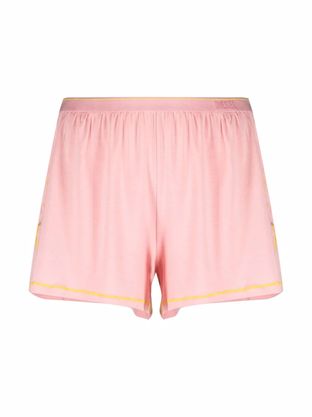 Diesel Pyjama met logoprint - Roze