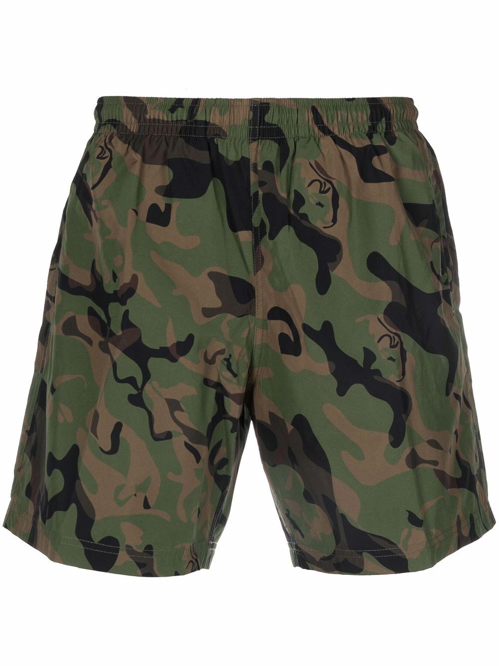 Alexander McQueen Camouflage knee-length Swim Shorts - Farfetch