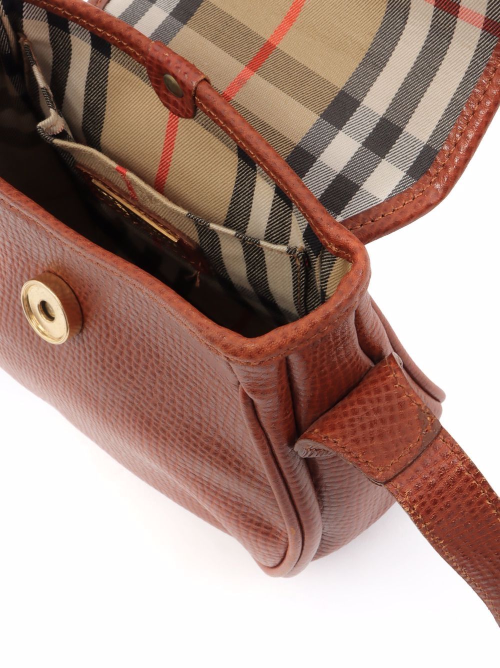 фото Burberry pre-owned сумка через плечо с логотипом