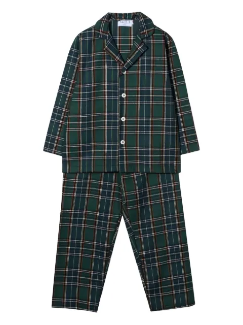 Siola tartan-pattern pyjama