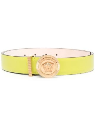 Versace La Medusa Leather Belt - Farfetch