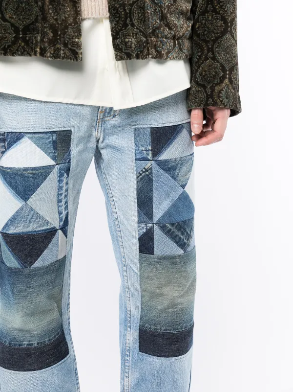 Children Of The Discordance NY Old Patch Jeans - Farfetch