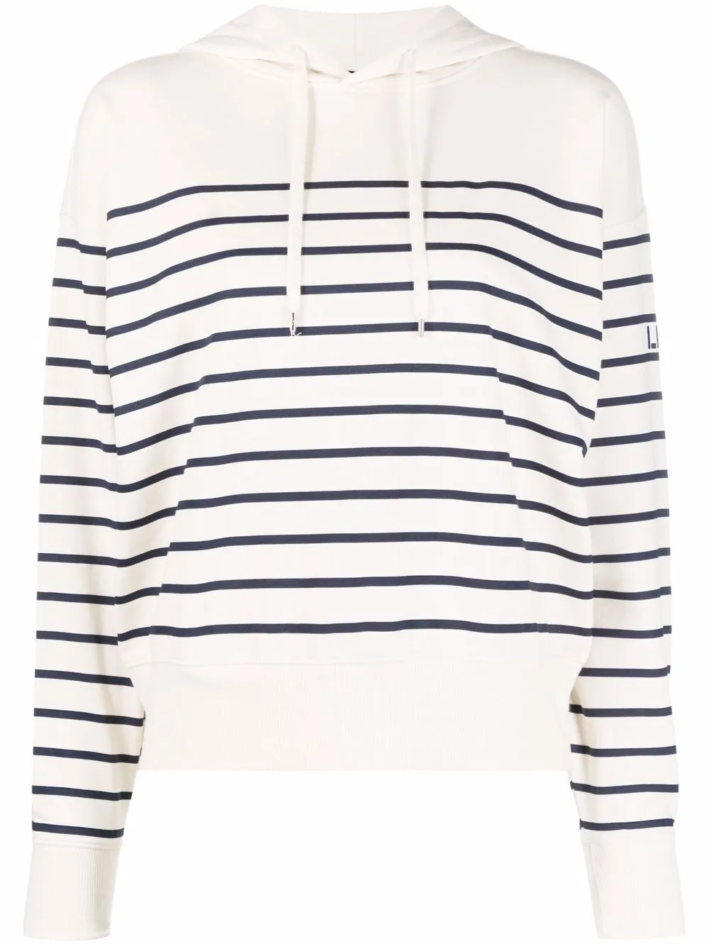 

Lauren Ralph Lauren hoodie con rayas - Neutro