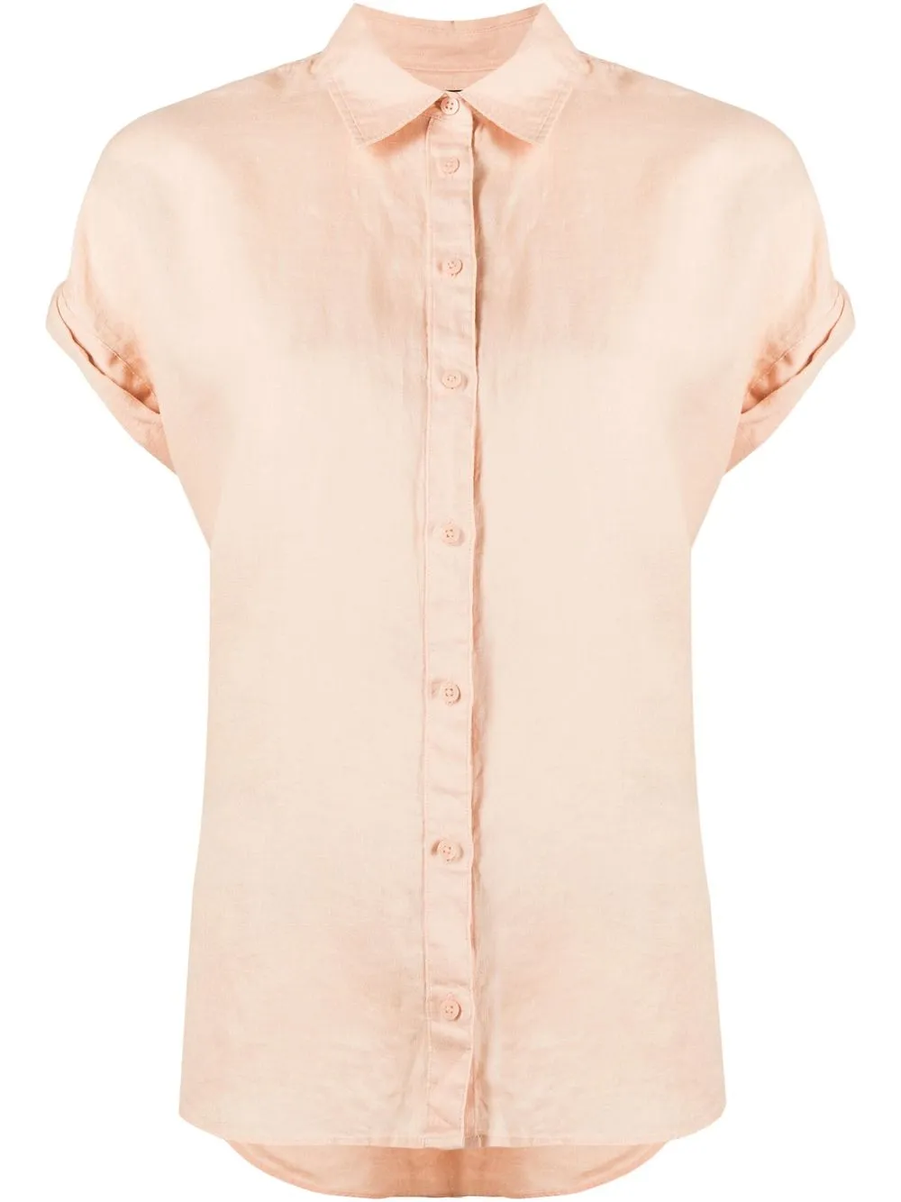 rolled-cuffs short-sleeve shirt