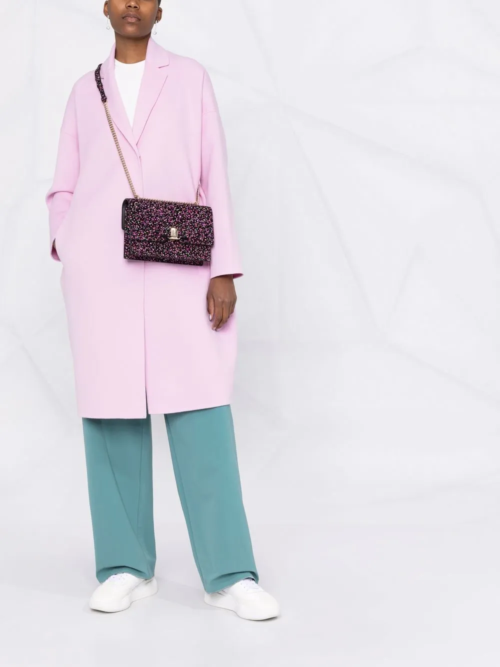 фото Salvatore ferragamo сумка на плечо с кристаллами