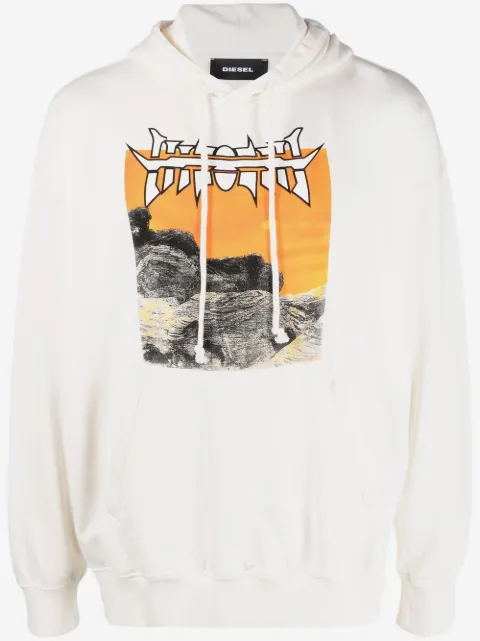 Diesel S-ummerwelt jersey hoodie
