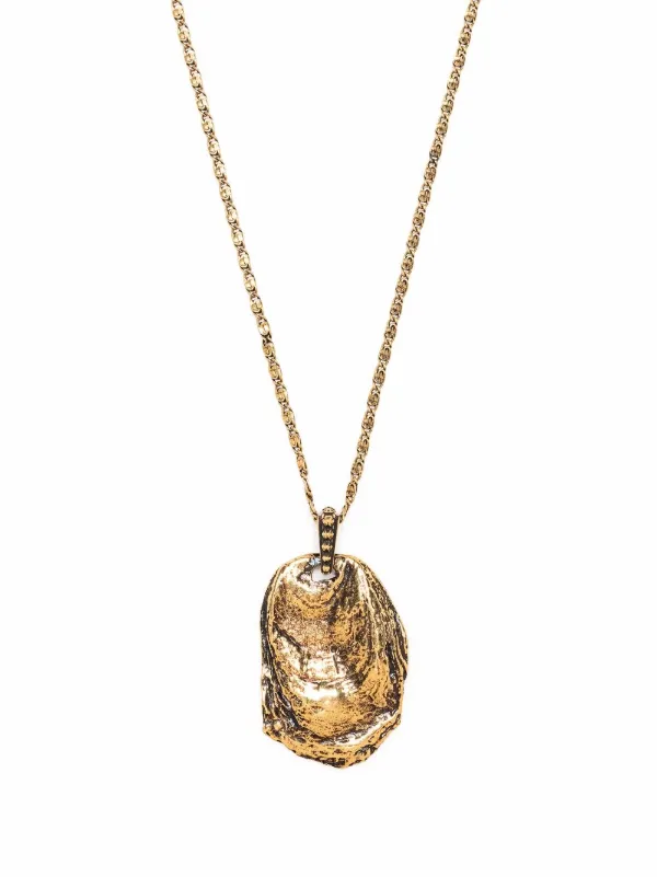 Alexander McQueen oyster-shell Pendant 