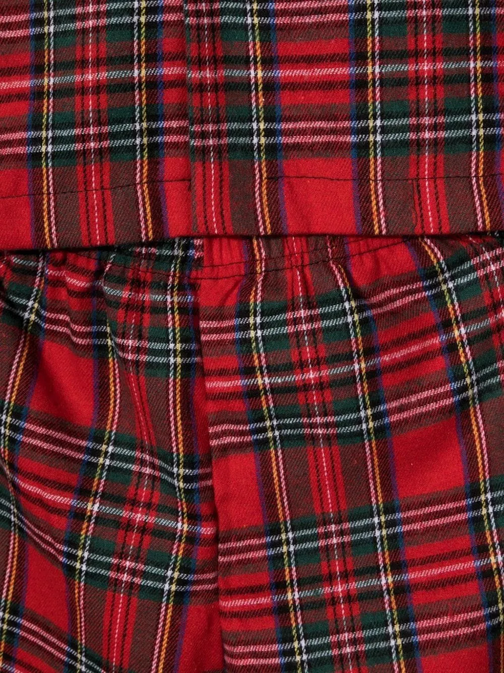 Siola Pyjama met tartan-ruit Rood