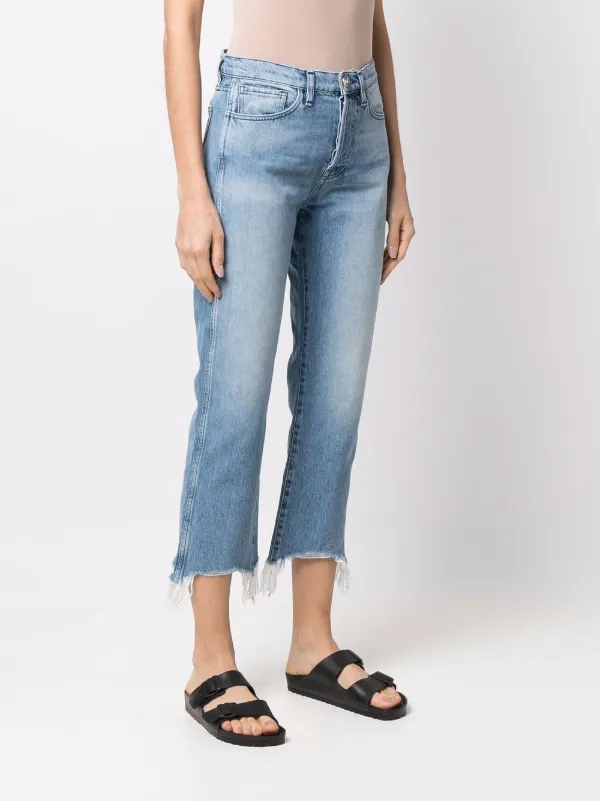 3x1 Denim Low-rise on sale Crop Jeans