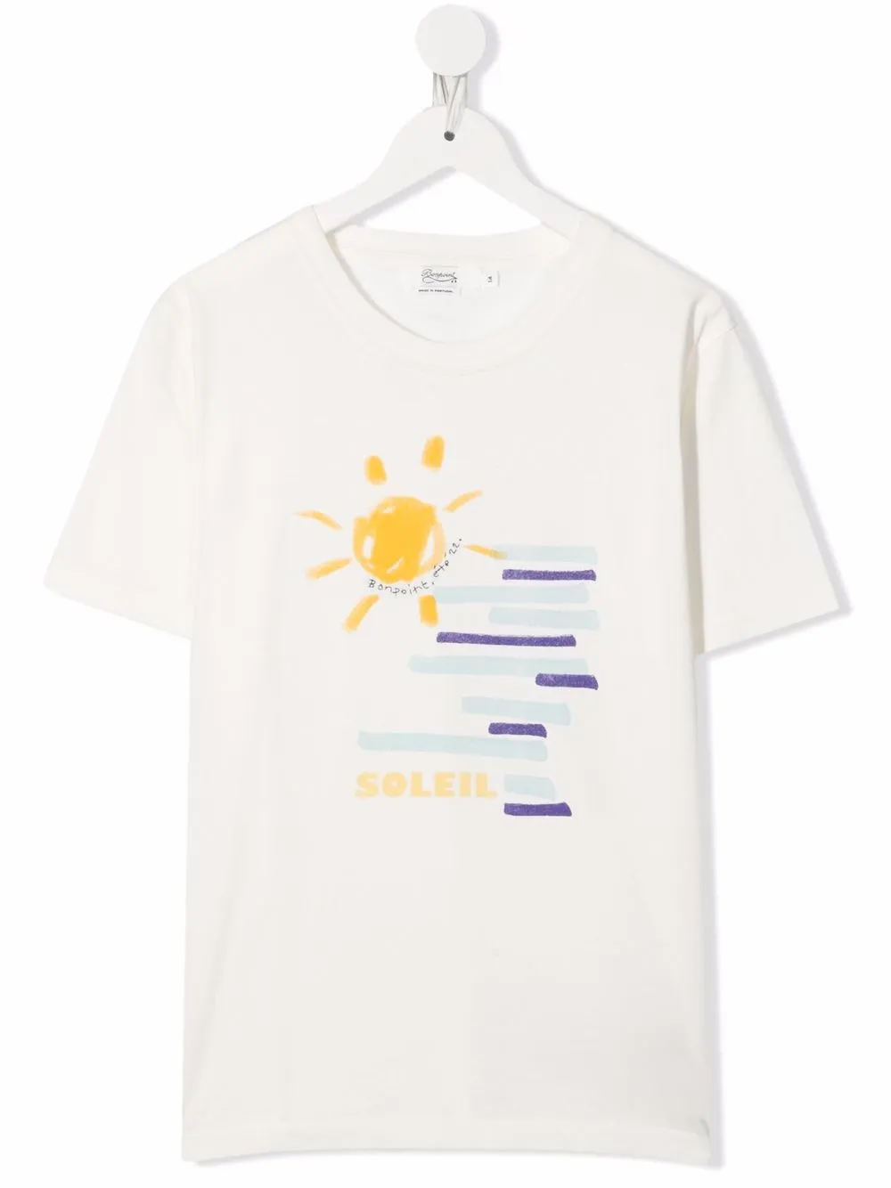 

Bonpoint playera con motivo Soleil - Blanco