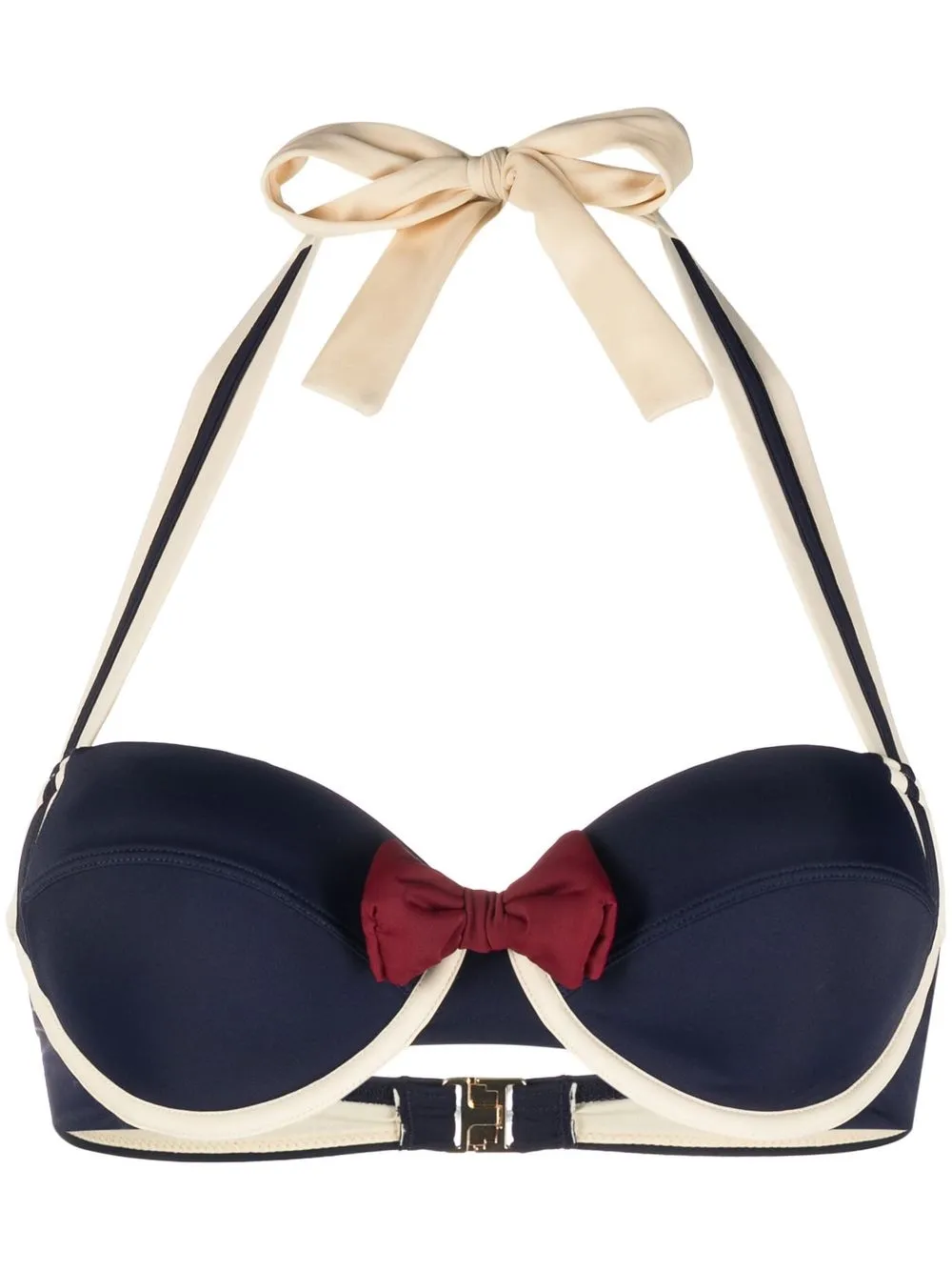 marlies dekkers sailor mary balcony bikini-top - blue