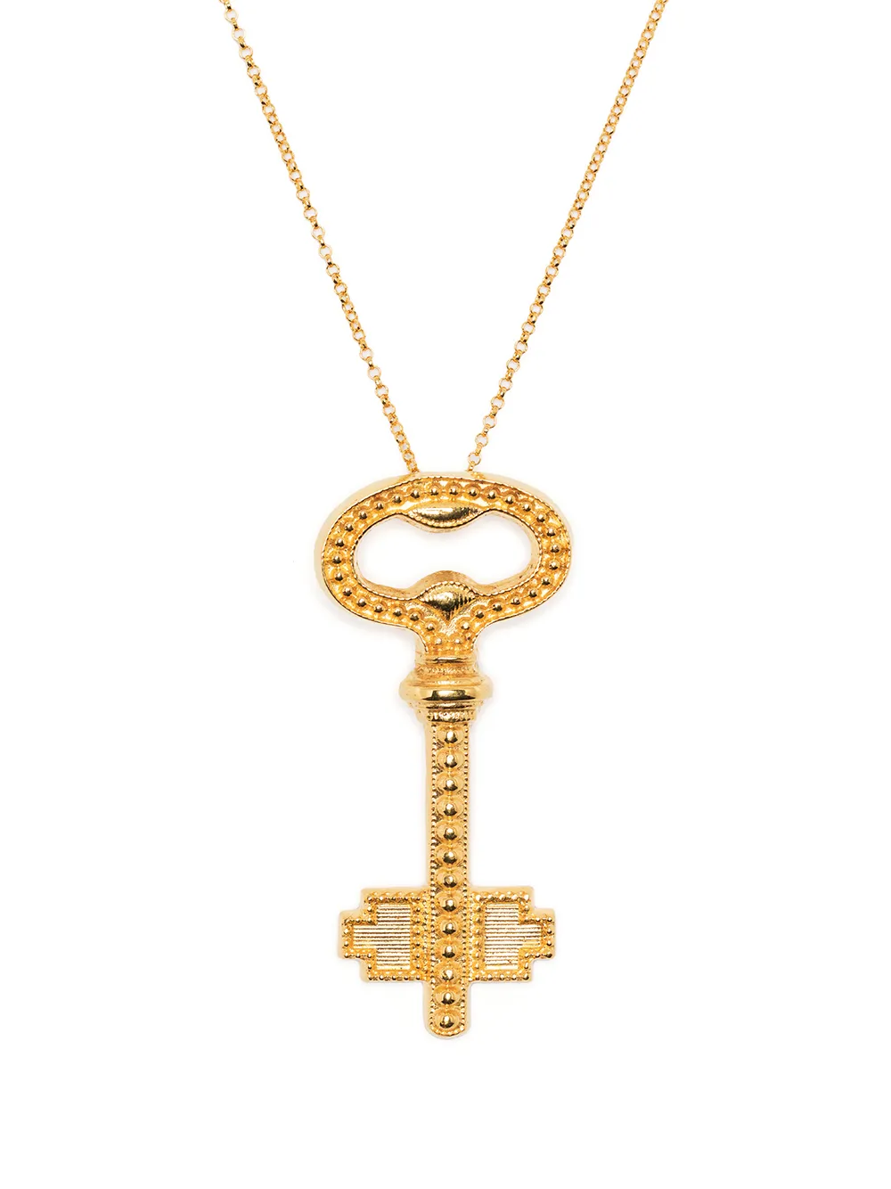 

Natia X Lako Key pendant necklace - Gold