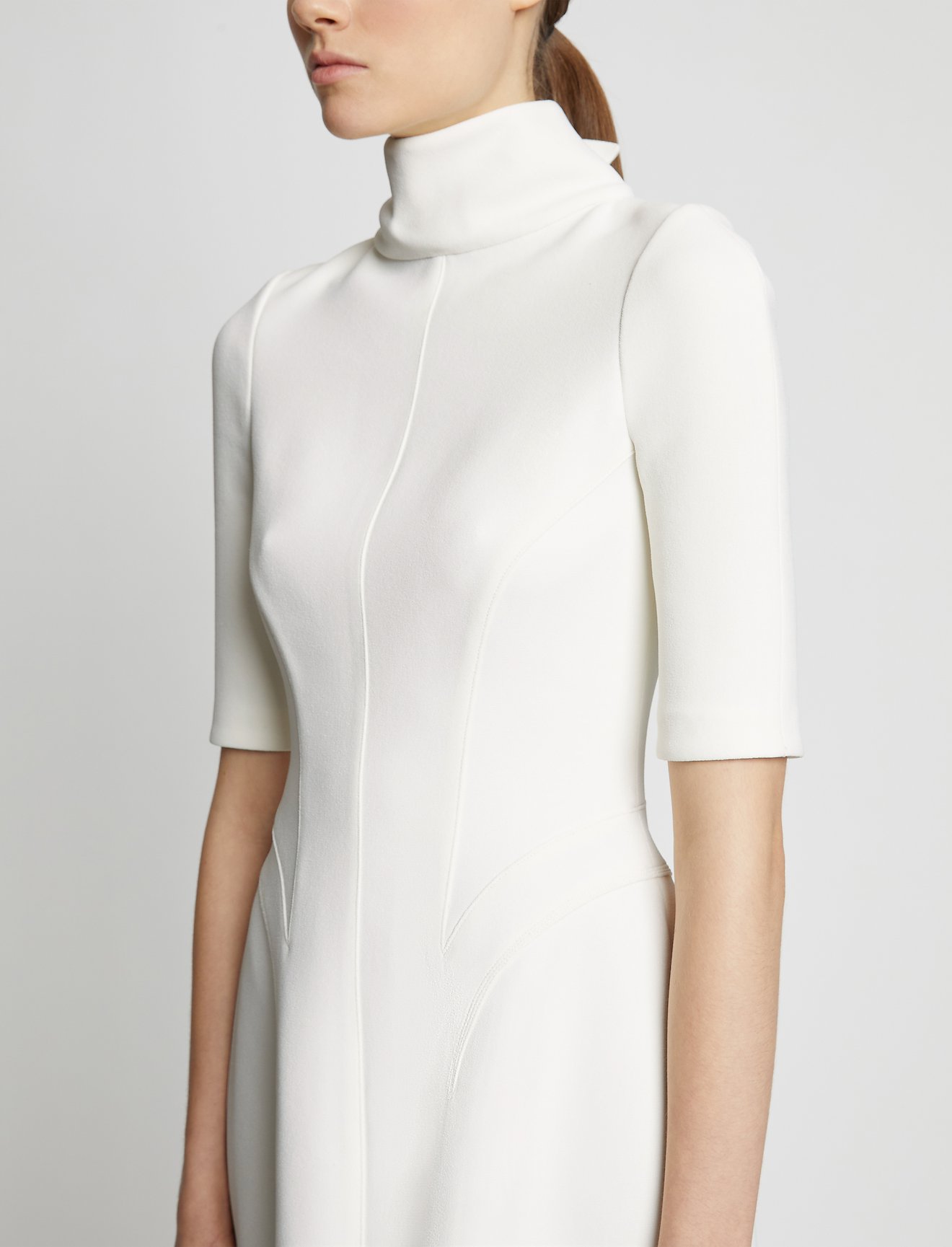 Bi-Stretch Crepe Sculpted Dress #3