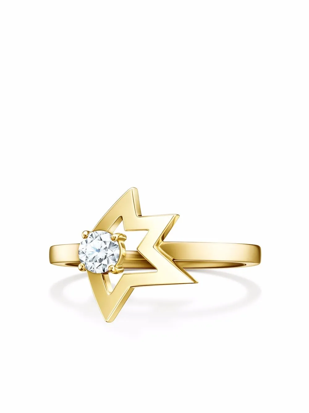 

TASAKI anillo Comet Plus Collection Line en oro amarillo de 18kt con diamante - Dorado